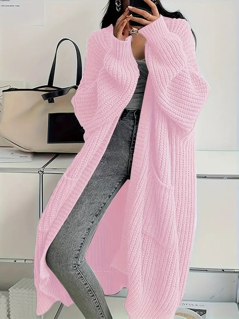 R&B | Zeitloser Komfort Offener Pullover