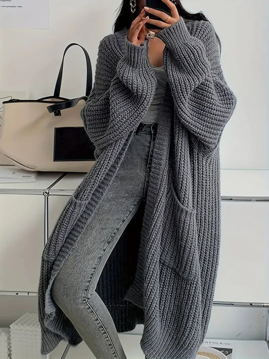 R&B | Zeitloser Komfort Offener Pullover