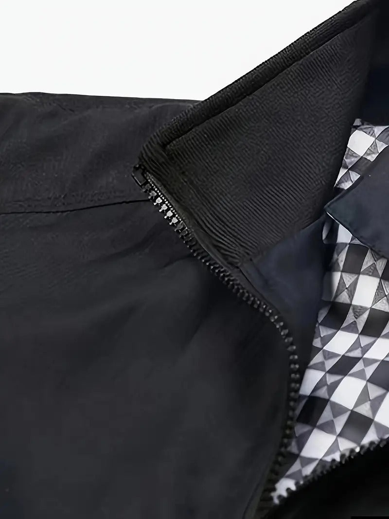 R&B | Klassische Herrenmode Jacke mit Kragen