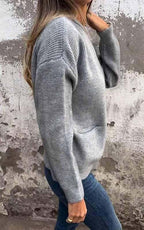 R&B | Rundhalsjacke Im Raffinierten Stil