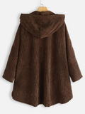 R&B | gerippt Jack - stilvolles Damen Oversized High-Low-Jacke