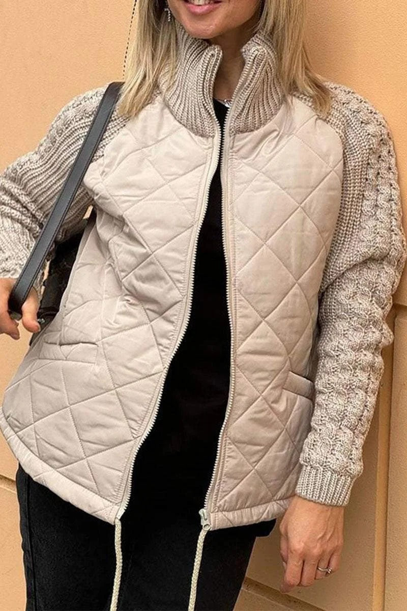 R&B | Trendige Damenjacke mit Reißverschluss für Den Herbst