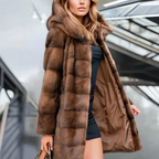 R&B | Trenchcoat Kunstpelz