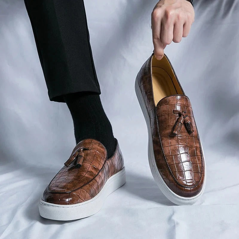 Klassische Loafer-Schuhe R&B