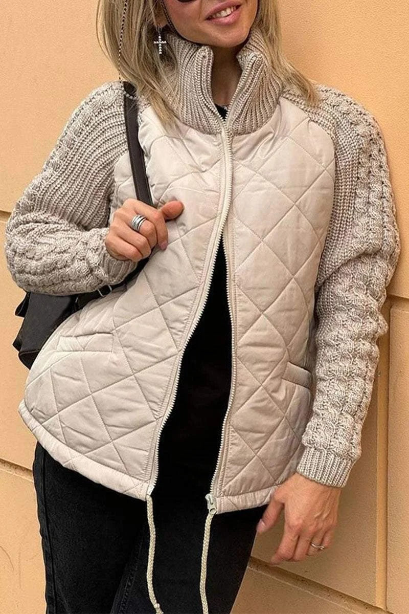 R&B | Trendige Damenjacke mit Reißverschluss für Den Herbst