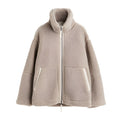 R&B | Warme Teddy Fleece Damenjacke