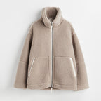 R&B | Teddy Fleece Jacke Polyester Warm, Bequem