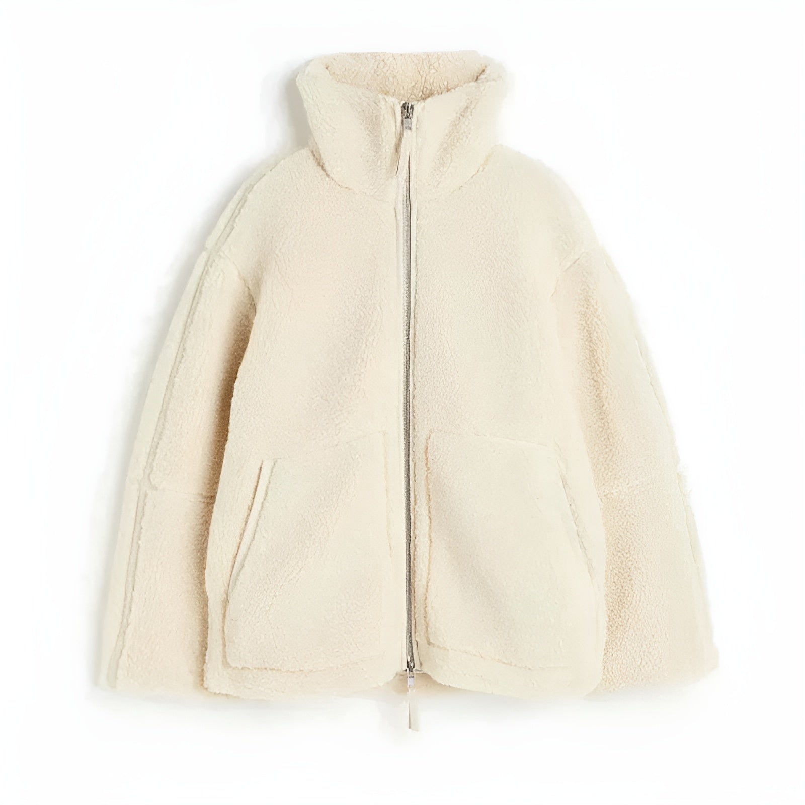 R&B | Gemütliche Teddy Zip Up Jacke