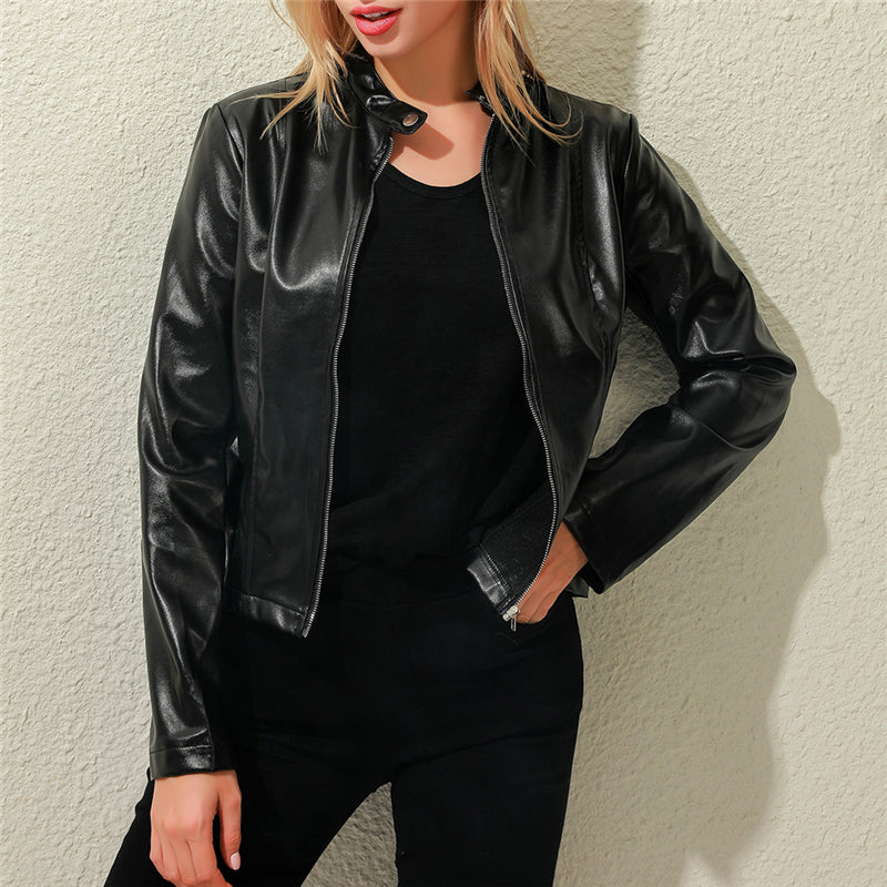 R&B - jacke mit Stehkragen