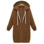 R&B | Lange Kapuzenjacke