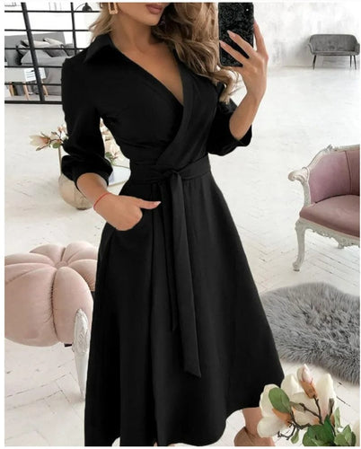 R&B | Midi Kleid Elegantes Design Formelle & Abendmode