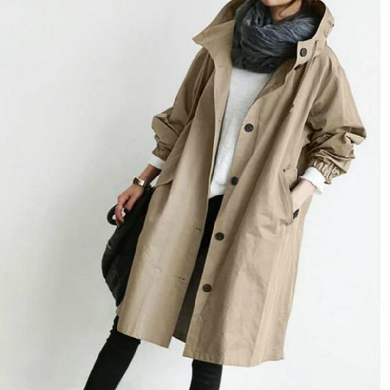 R&B | Trenchcoat - stilvoller langer Damenmantel