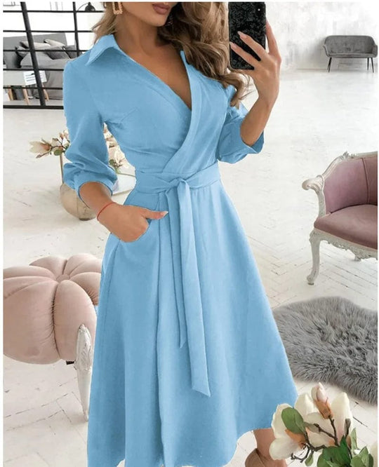 R&B | Midi Kleid Elegantes Design Formelle & Abendmode