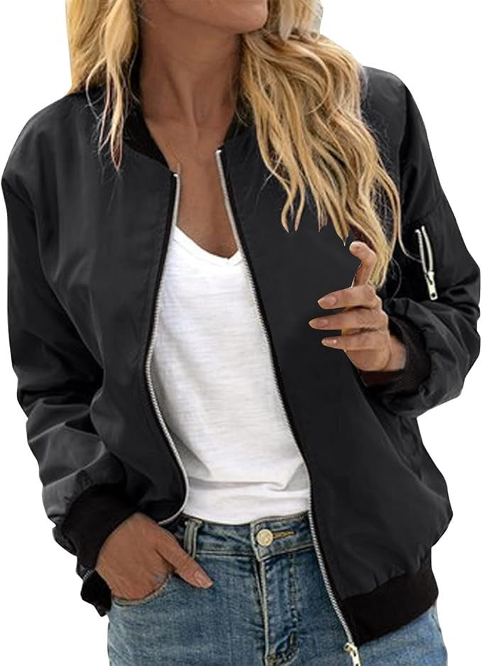 R&B | Bomberjacke mit Blumenmuster für Damen