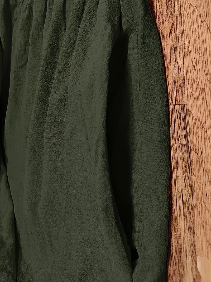 R&B | Raffinierte Leinen Sommerkleid mit Praktischen Taschen