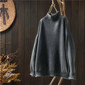 R&B | Rollkragenpullover mit Feinem Strickmuster