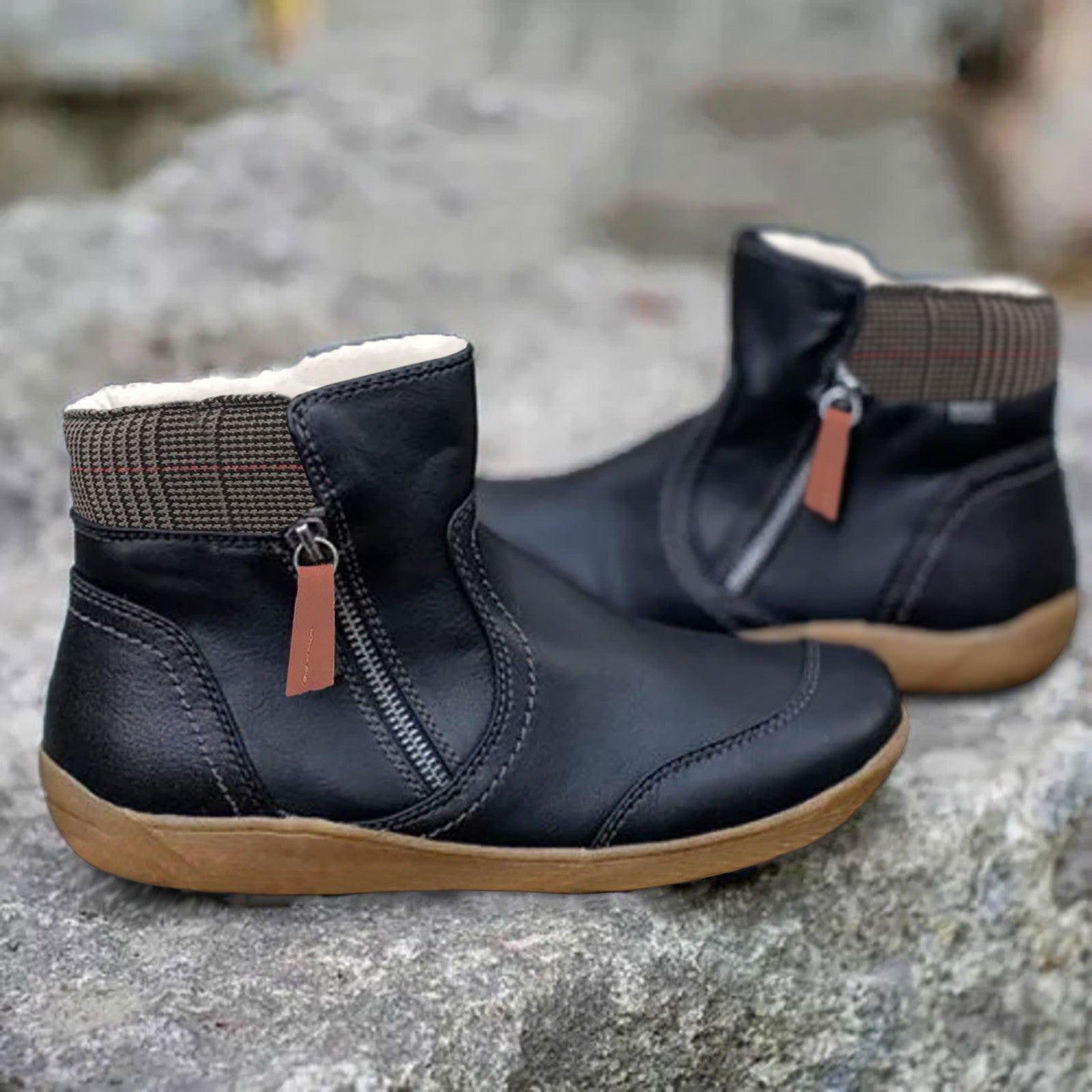 R&B Wasserdichte orthopädische Damenstiefel