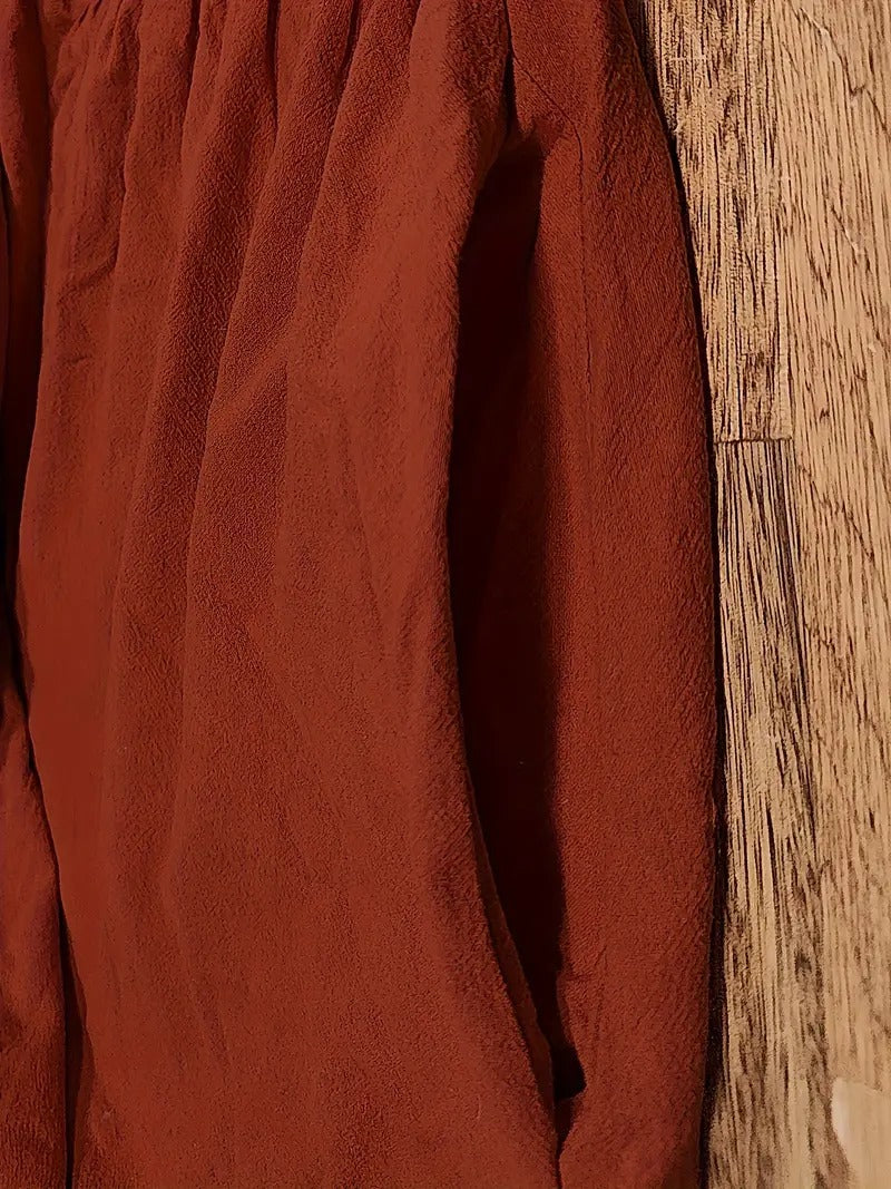 R&B | Raffinierte Leinen Sommerkleid mit Praktischen Taschen