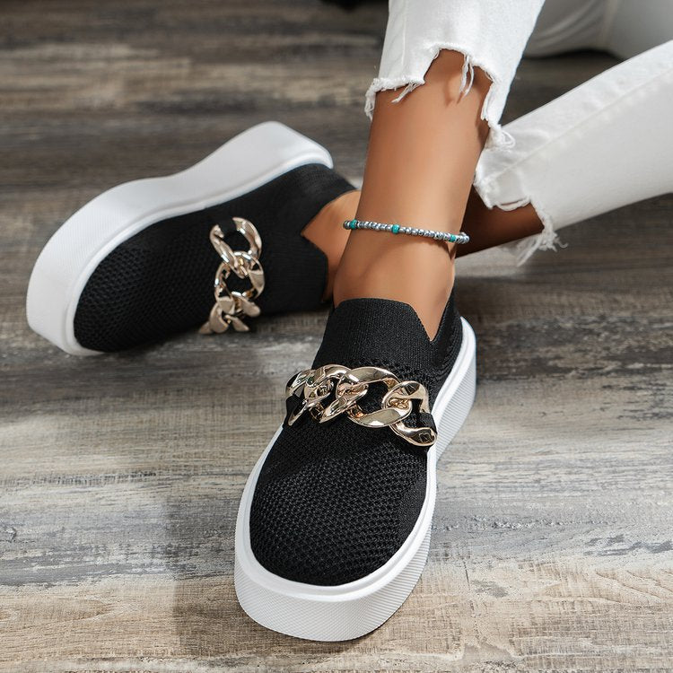Schuhe aus Metallkette R&B