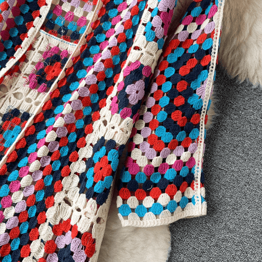 R&B | Langer Cardigan Chic Moderner Stil Ideal für den Frühling