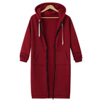 R&B | Lange Kapuzenjacke