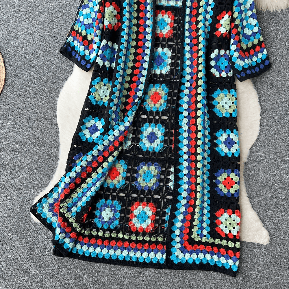 R&B | Langer Cardigan Chic Moderner Stil Ideal für den Frühling