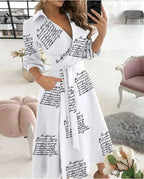 R&B | Midi Kleid Elegantes Design Formelle & Abendmode