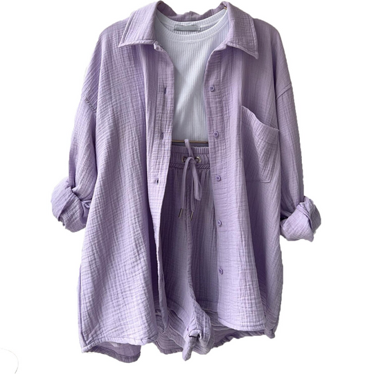 R&B | Lässiges Baumwoll-Loungewear-Set