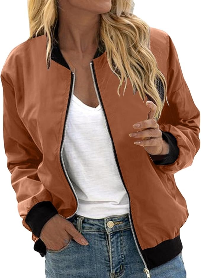 R&B | Bomberjacke mit Blumenmuster für Damen