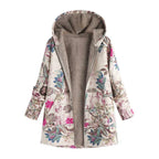 R&B | Damen Frühjahrsjacke mit Kapuze und Fronttaschen