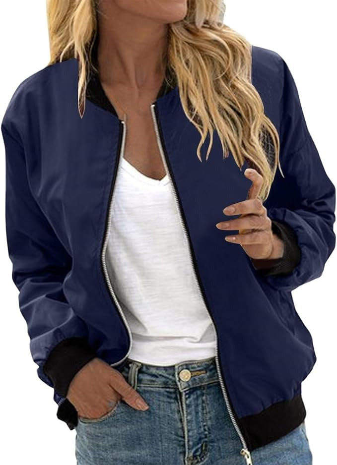 R&B | Bomberjacke mit Blumenmuster für Damen