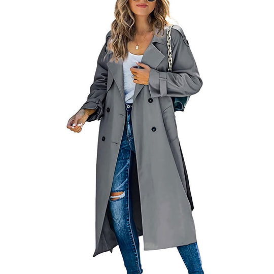 R&B | Langer Herbst Trenchcoat für Damen