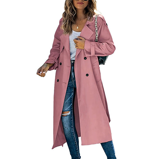 R&B | Trenchcoat mit Verstellbaren Bündchen für Frauen - Winter