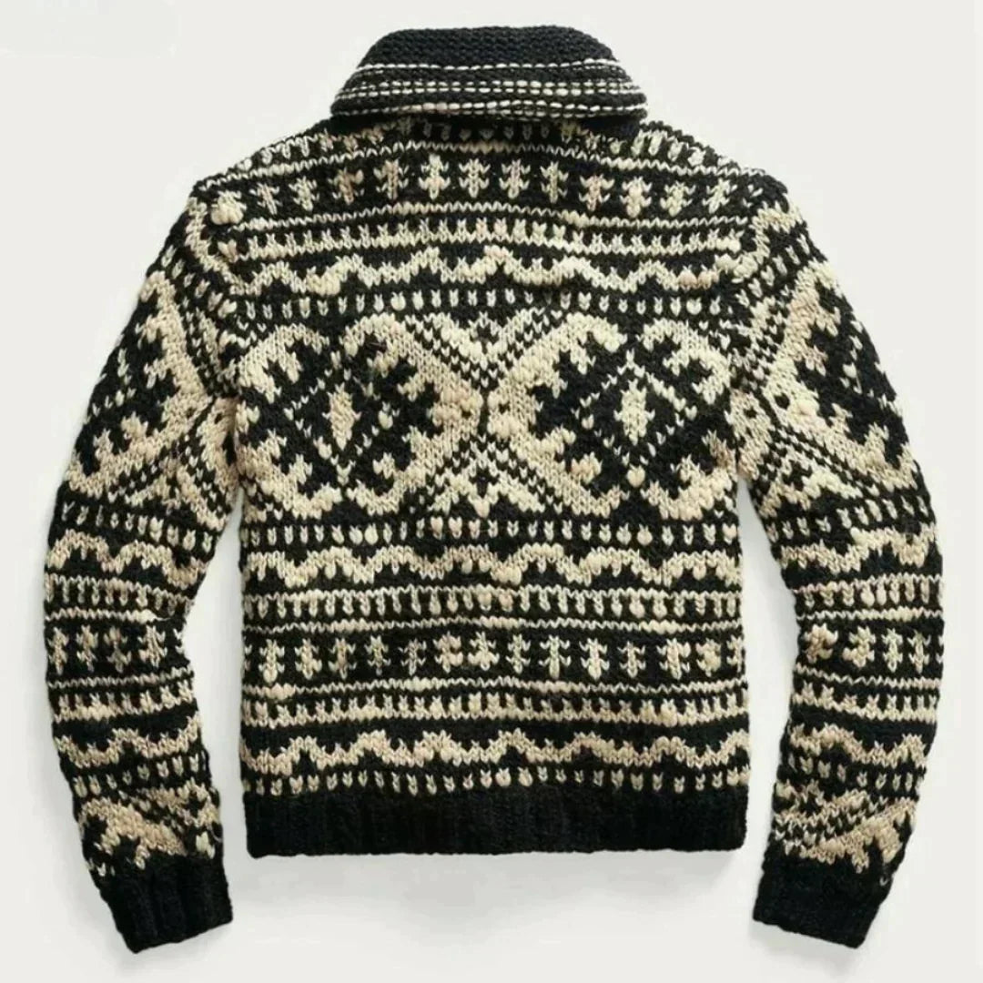 R&B | Wärmer und Bequemer Vintage Strickpullover für Männer