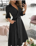 R&B | Midi Kleid Elegantes Design Formelle & Abendmode