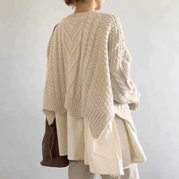 R&B | Rundhals Pullover für Damenmode