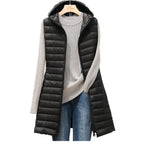 R&B | Modische Gesteppte Jacke mit Kapuze