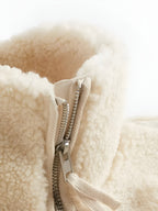 R&B | Warme Teddy Fleece Damenjacke