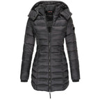 R&B | Winterjacke mit Abnehmbarer Kapuze Leichtgewichtiges Polyester Warm und Komfortabel
