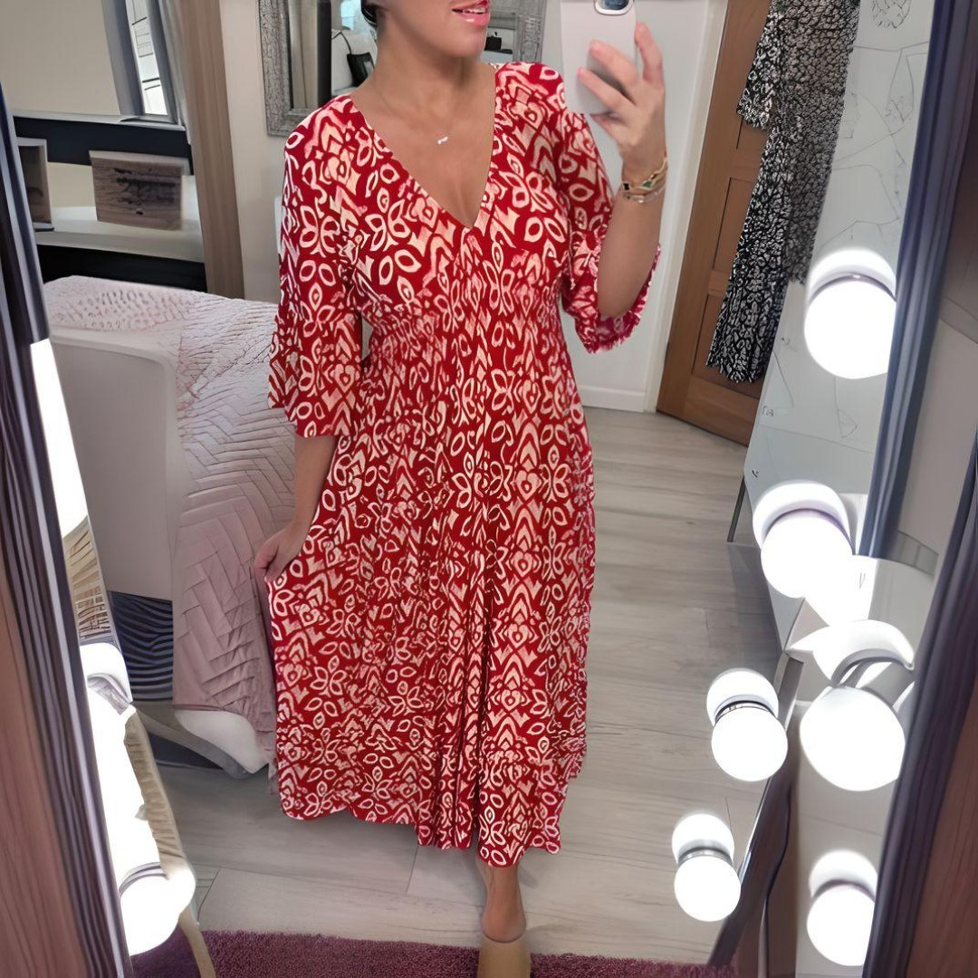 R&B | Bohème Sommerkleid für Frauen Maxi