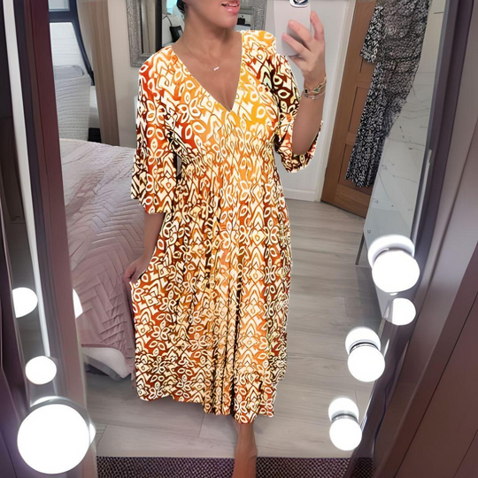 R&B | Bohème Sommerkleid für Frauen Maxi