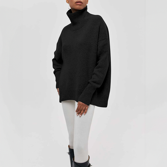 R&B | Warmer Strickrollkragenpullover für Wintertage