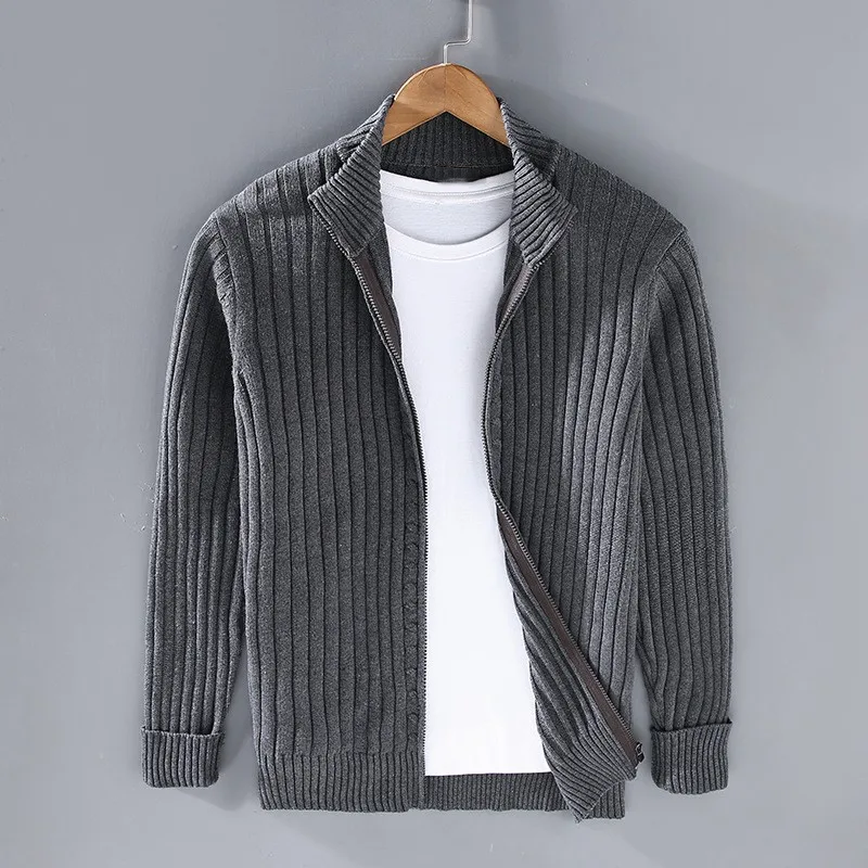LORENZO | STRICKJACKE MIT REISSVERSCHLUSS
