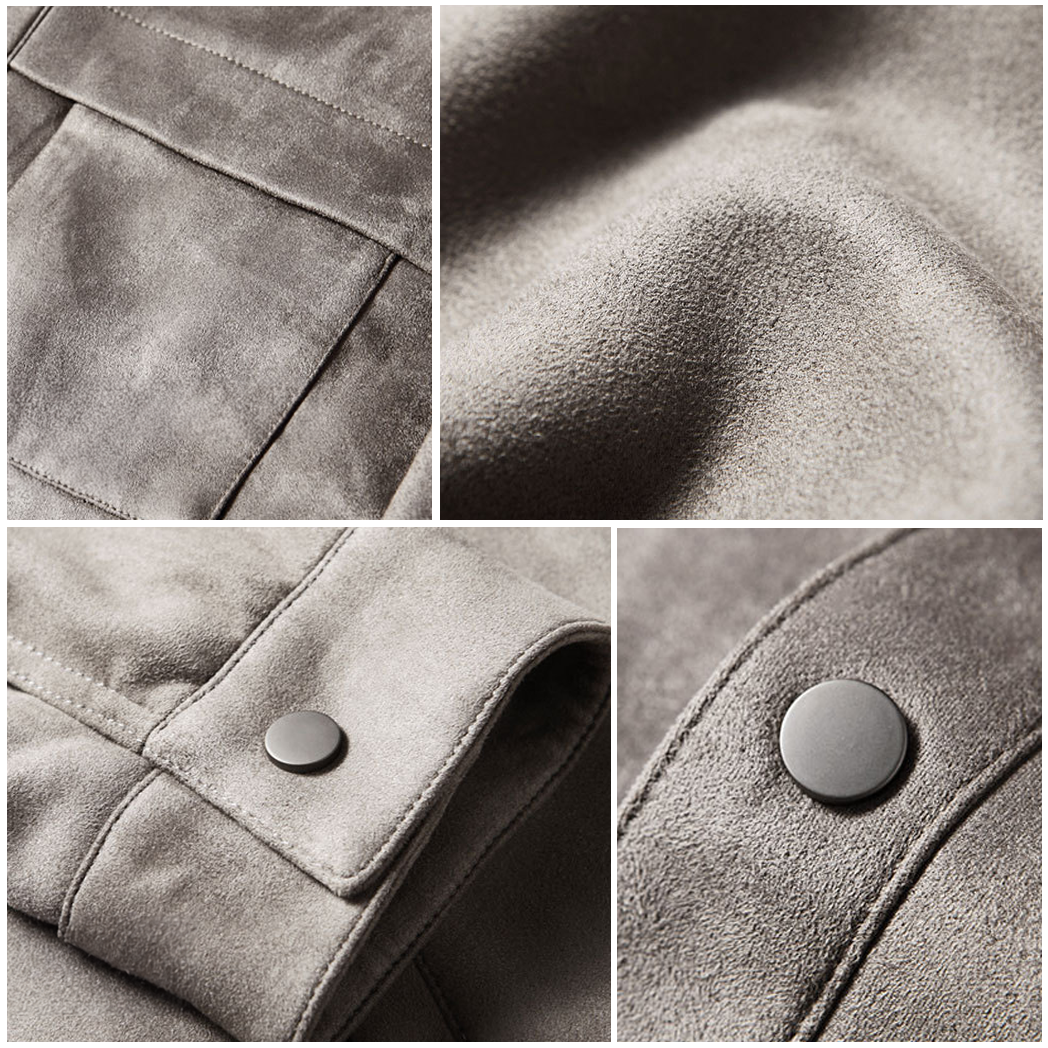 R&B | Elegante Wildleder-Jacke für Männer