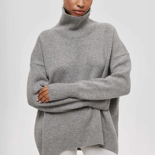 R&B | Warmer Strickrollkragenpullover für Wintertage