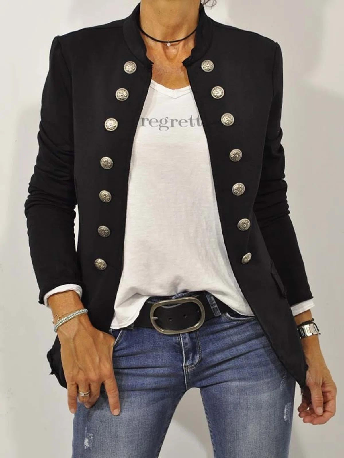 R&B | Damen Militärstil Blazer