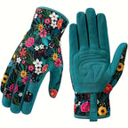 R&B | Atmungsaktive Gartenhandschuhe mit Blumenmuster