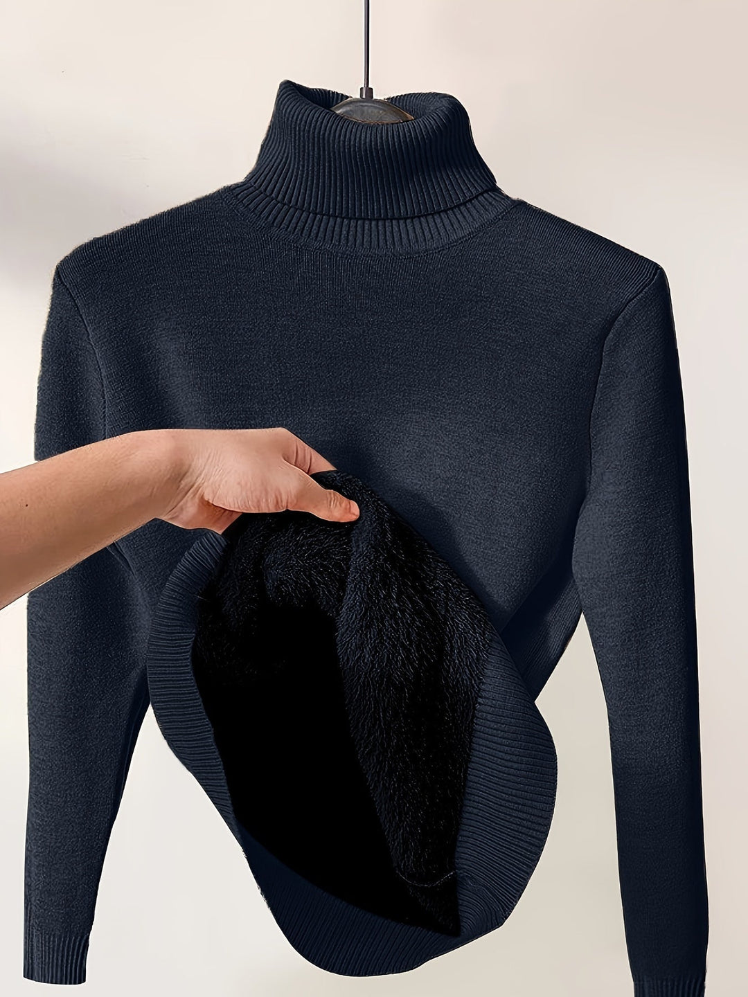 R&B | Weicher Rollkragenpullover für Kalte Tage