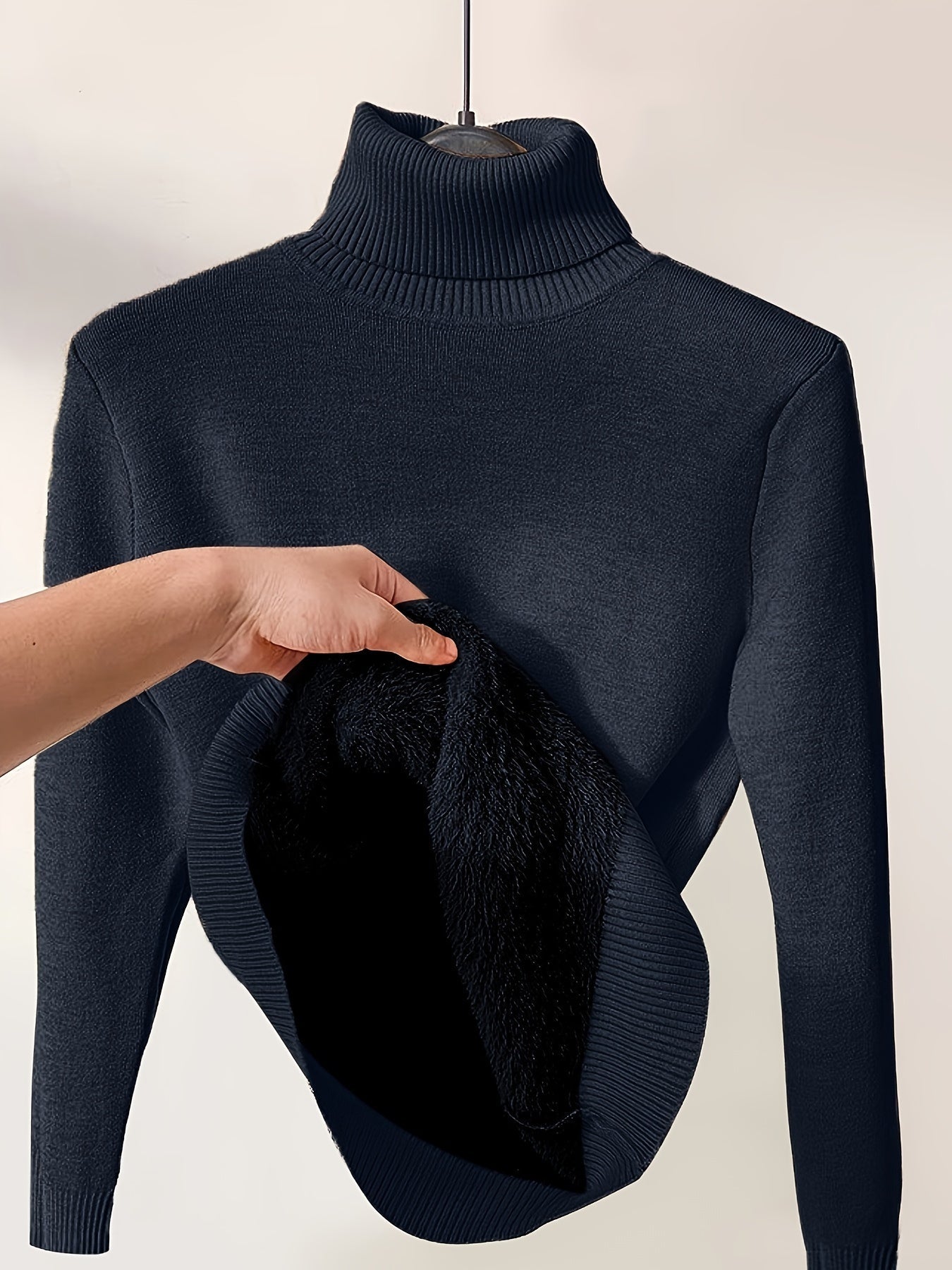 R&B | Weicher Rollkragenpullover für Kalte Tage