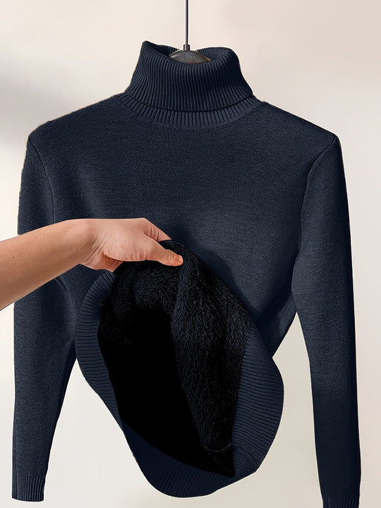 R&B | Weicher Rollkragenpullover für Kalte Tage